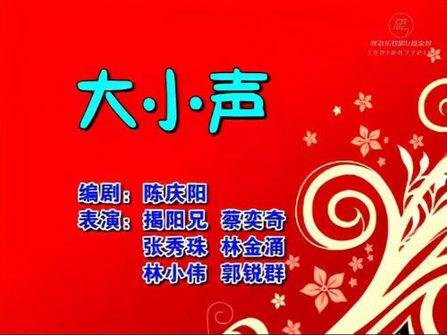 潮汕小品《大小声》